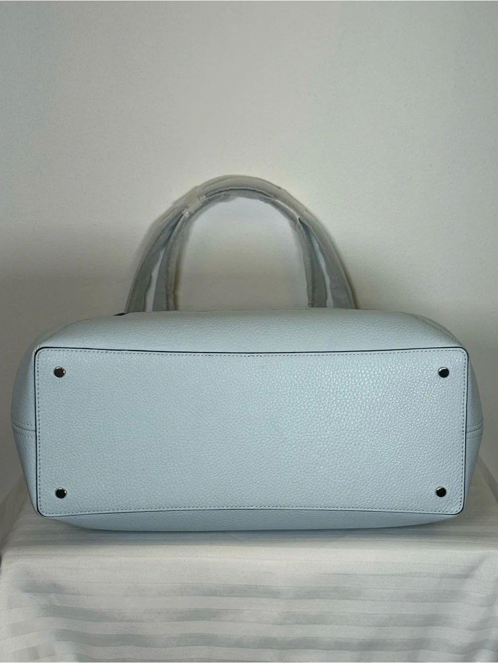 New! Kate Spade ‘Lena’ Large Triple Compartment Pebbled Leather Shoulder Bag